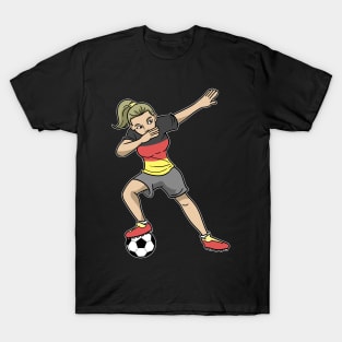 Soccer Germany Soccer Player Girls T-Shirt